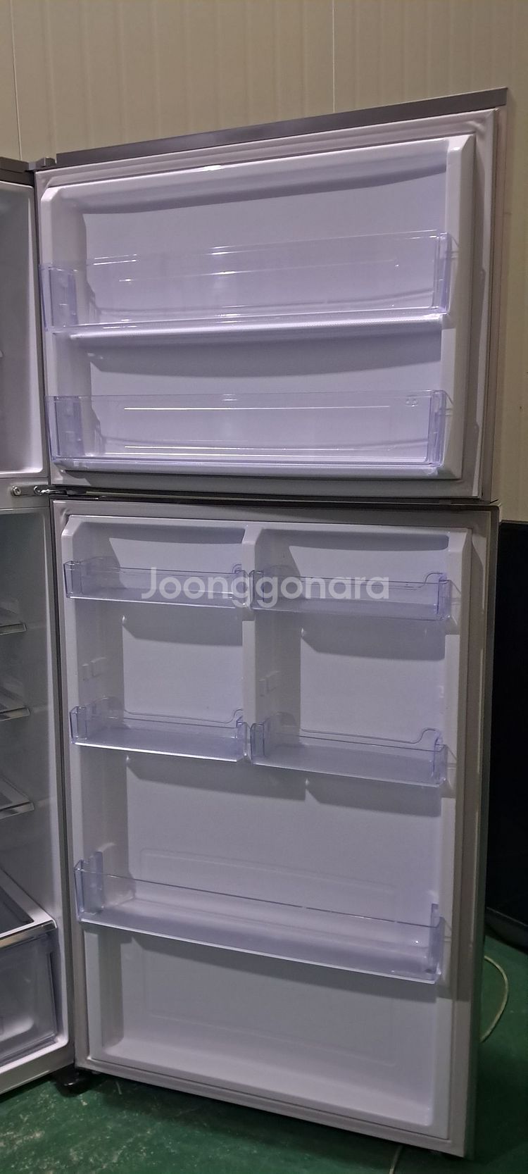 1597 삼성 615L 2도어냉장고(메탈)--5