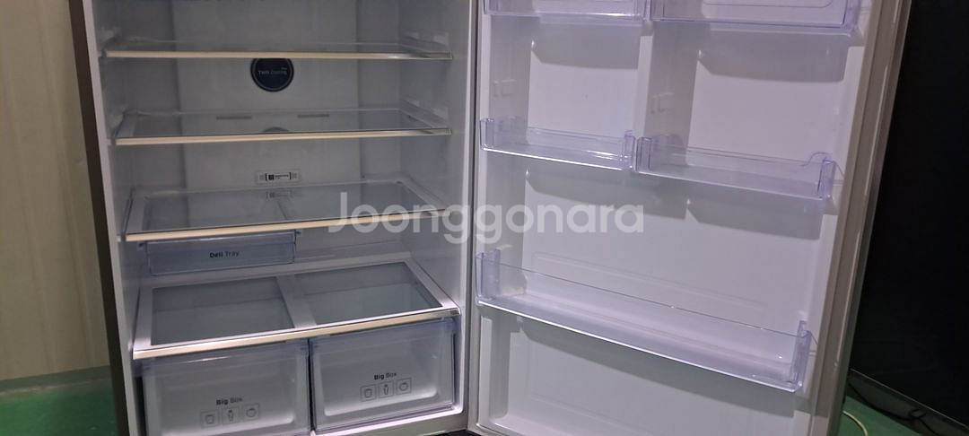 1597 삼성 615L 2도어냉장고(메탈)--7