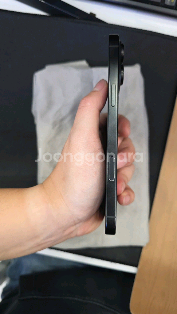 아이폰16프로맥스 256GB 자급제 블랙100%--6