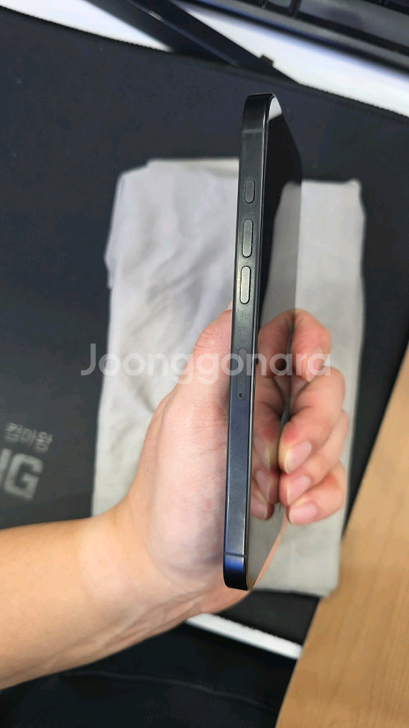 아이폰16프로맥스 256GB 자급제 블랙100%--5