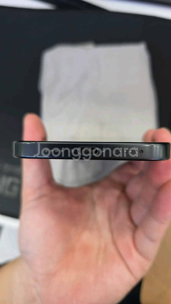 아이폰16프로맥스 256GB 자급제 블랙100%--7