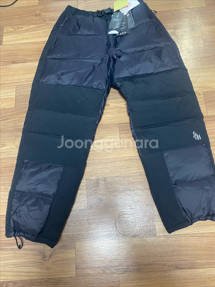 Fetch Polish Goose Challenger 패딩 바지 블랙 색상 L 사이즈 새상품--0