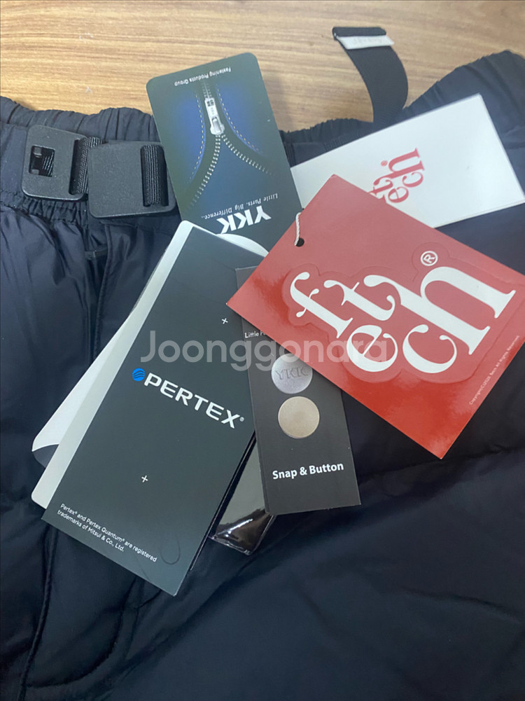 Fetch Polish Goose Challenger 패딩 바지 블랙 색상 L 사이즈 새상품--2