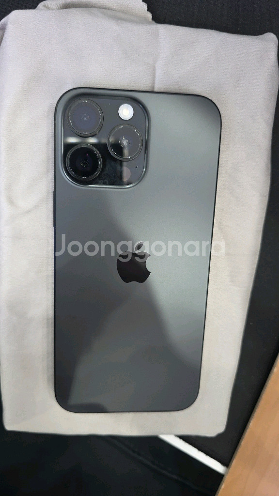 아이폰16프로맥스 256GB 자급제 블랙100%--8