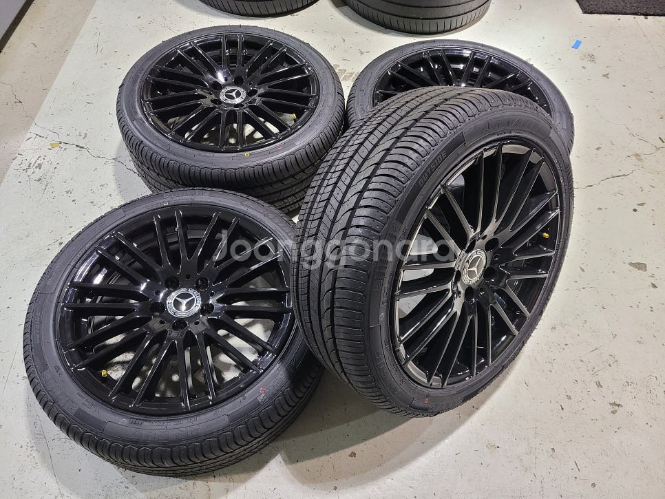 벤츠 신형C클래스 마차18인치 순정품휠타이어 한대분--4