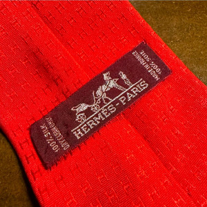 에르메스 파코네 넥타이 정품