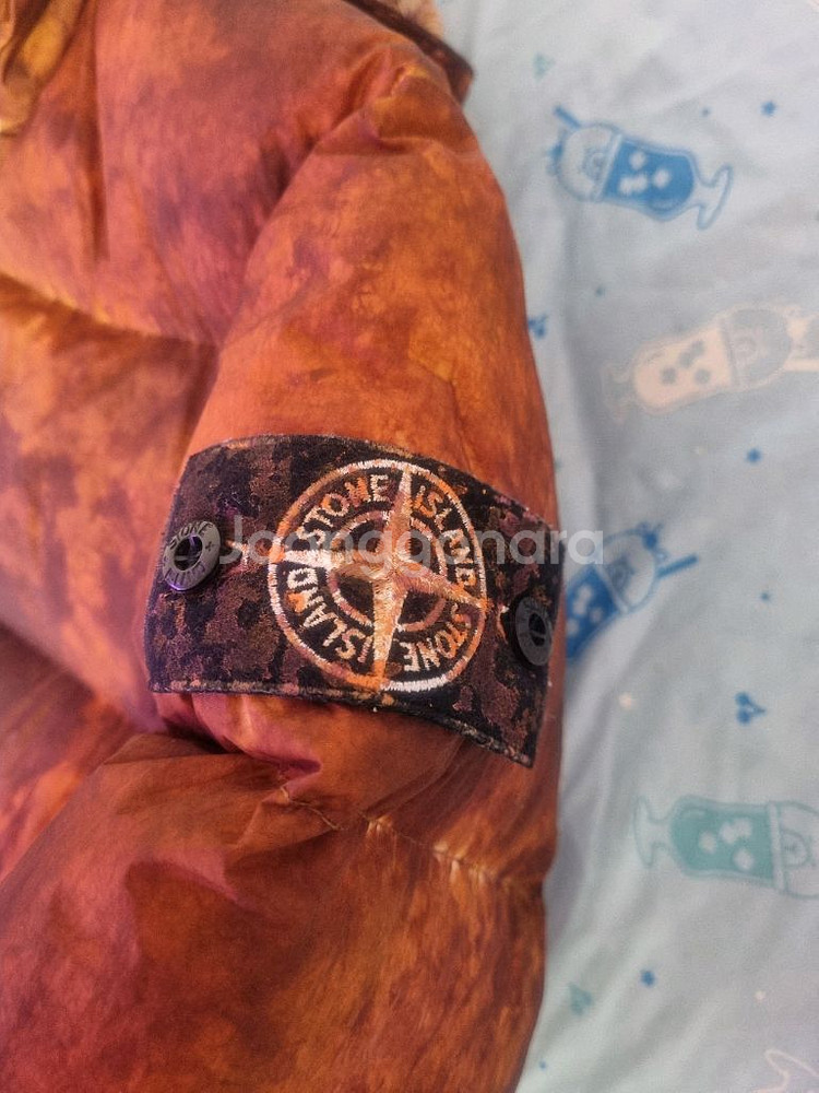 슈프림 스톤아일랜드 20fw 크링클랩스 코랄 S사이즈 팝니다--3