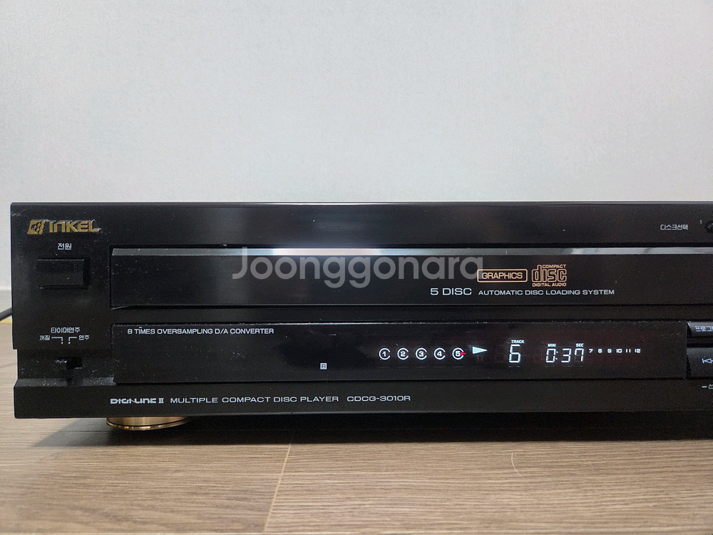인켈 5CD 플레이어 CDCG-3010R--1