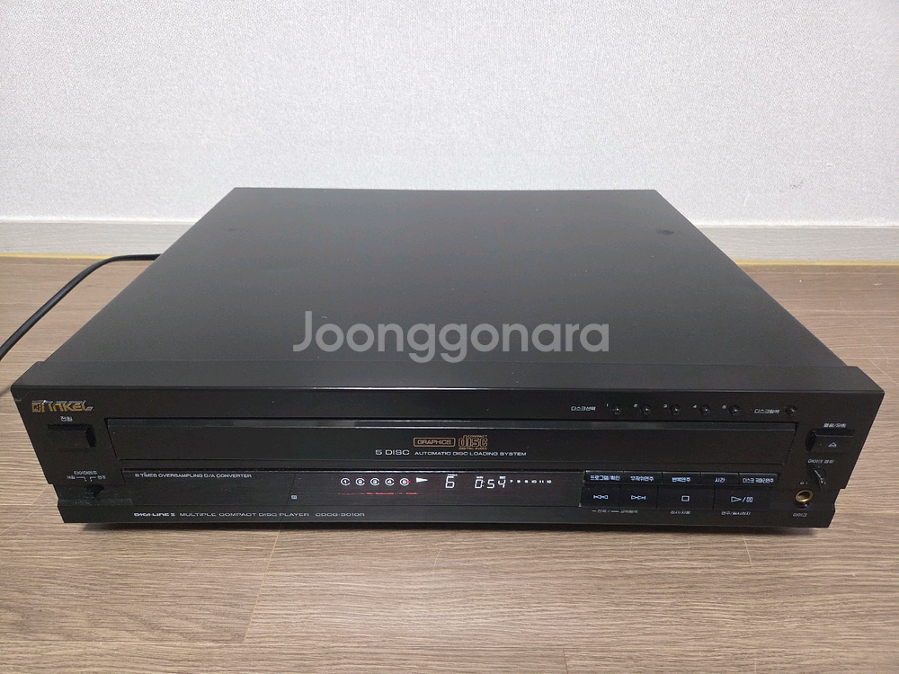 인켈 5CD 플레이어 CDCG-3010R--3