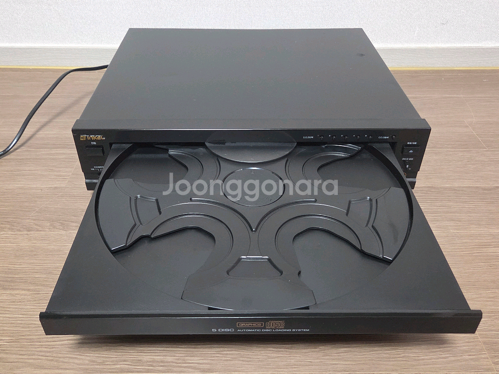 인켈 5CD 플레이어 CDCG-3010R--4