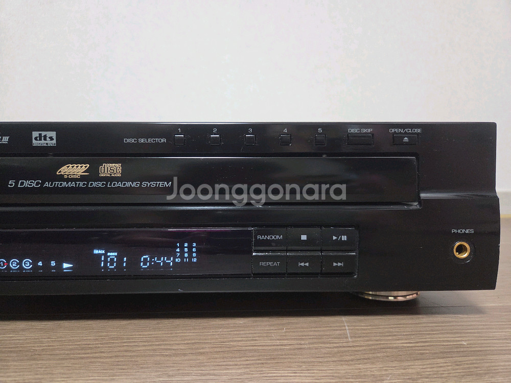 인켈 5CD 플레이어 CDC-5090R--2