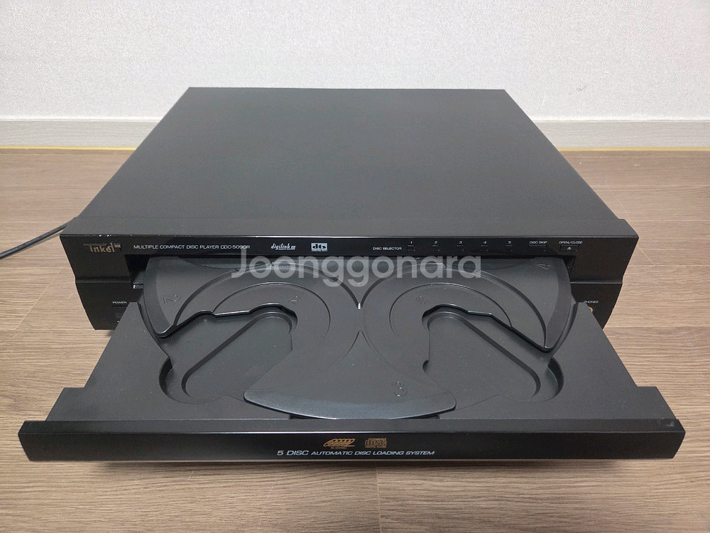 인켈 5CD 플레이어 CDC-5090R--4