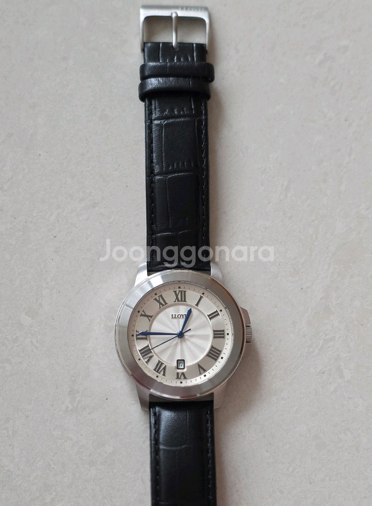 로이드 남성 가죽밴드 시계--3