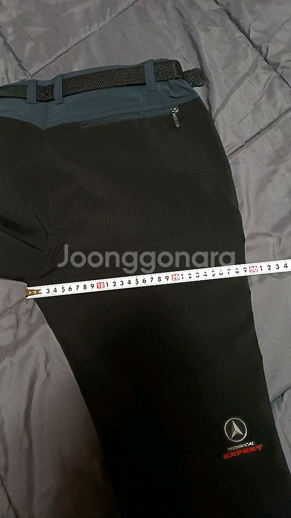 코오롱 미사용 얇은등산바지 여성29인치 기장100--7