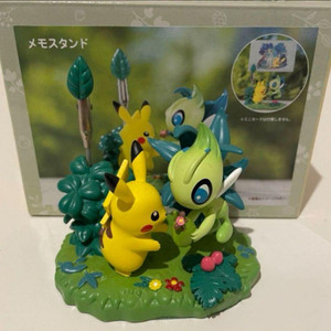 포켓몬센터 메모스탠드 세레비 피카츄 피규어 숲의 선물