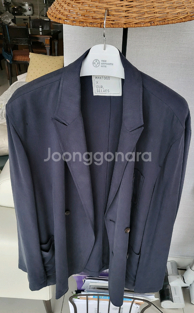 킨록 빈티지컬 오버핏 캐주얼 더블자켓 블레이저--1