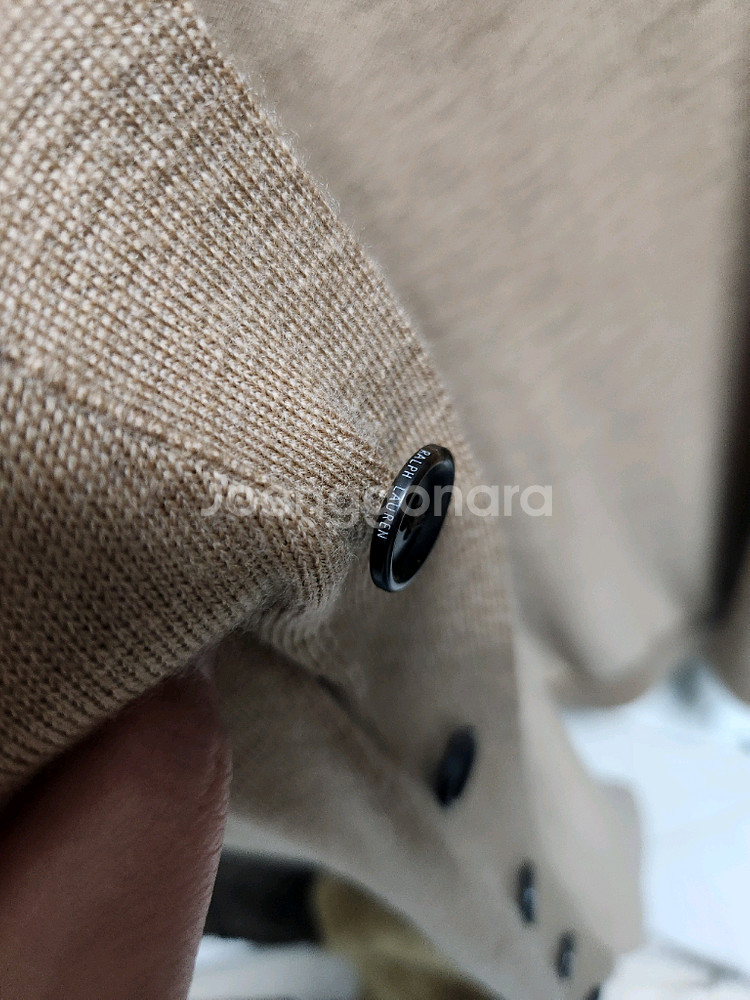 폴로 랄프로렌 메리노 울 가디건--3