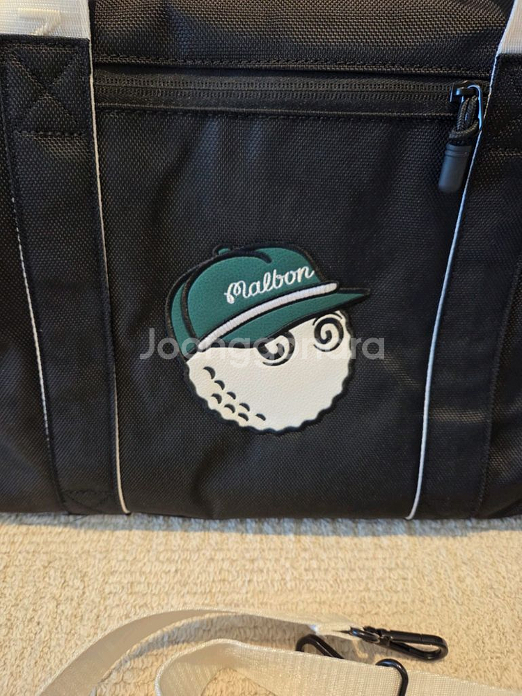 국내당일발송 말본골프백 캐디백 보스턴백 블랙--1