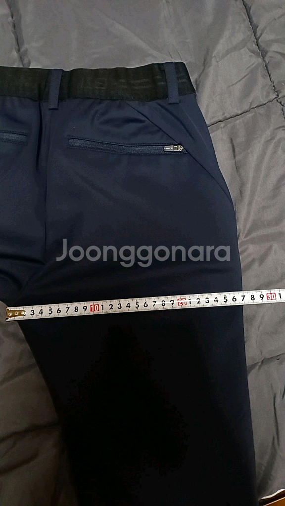 와이드앵글 기모골프바지 27인치 기장95--6