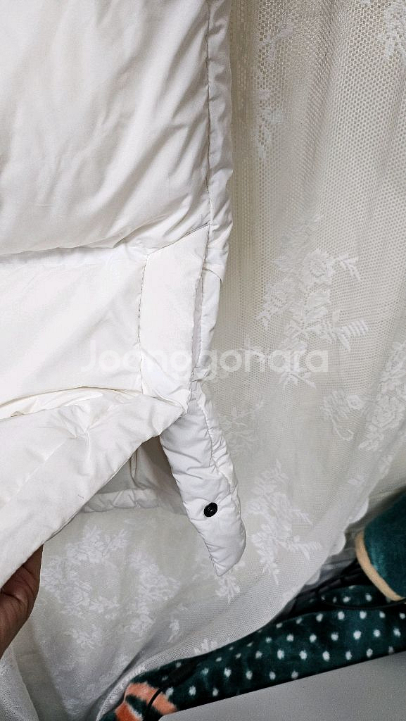 K2 화이트 롱패딩--4