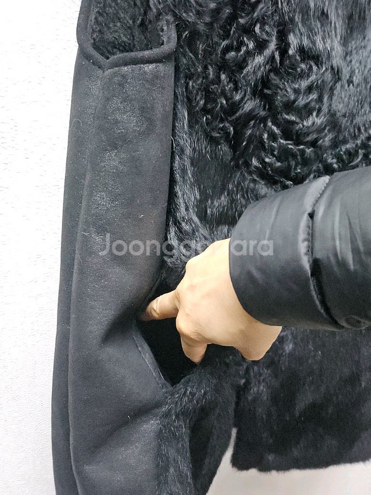 BLUPEPE 밍크퍼 가죽베스트 55--1