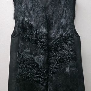 BLUPEPE 밍크퍼 가죽베스트 55