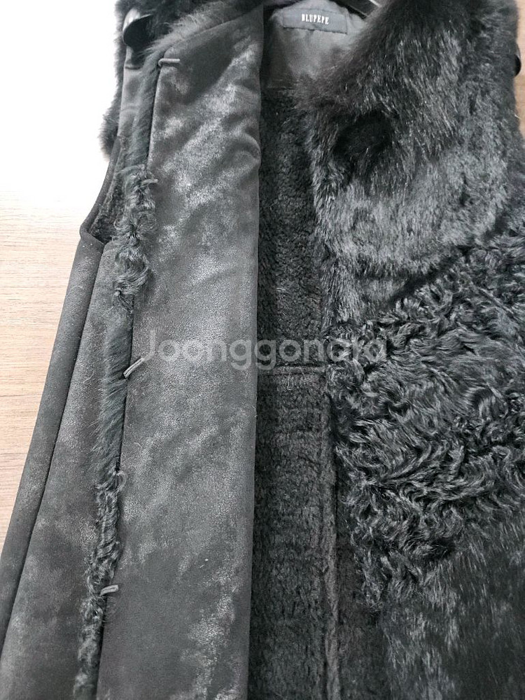 BLUPEPE 밍크퍼 가죽베스트 55--6