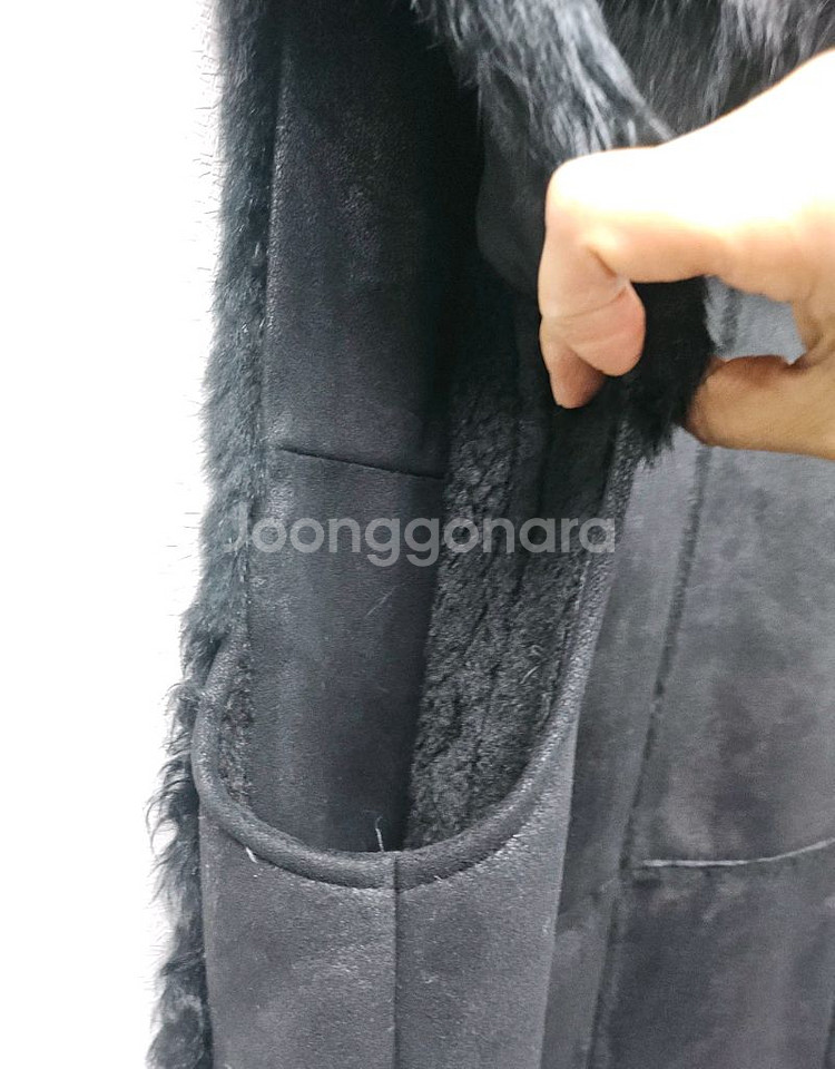 BLUPEPE 밍크퍼 가죽베스트 55--4