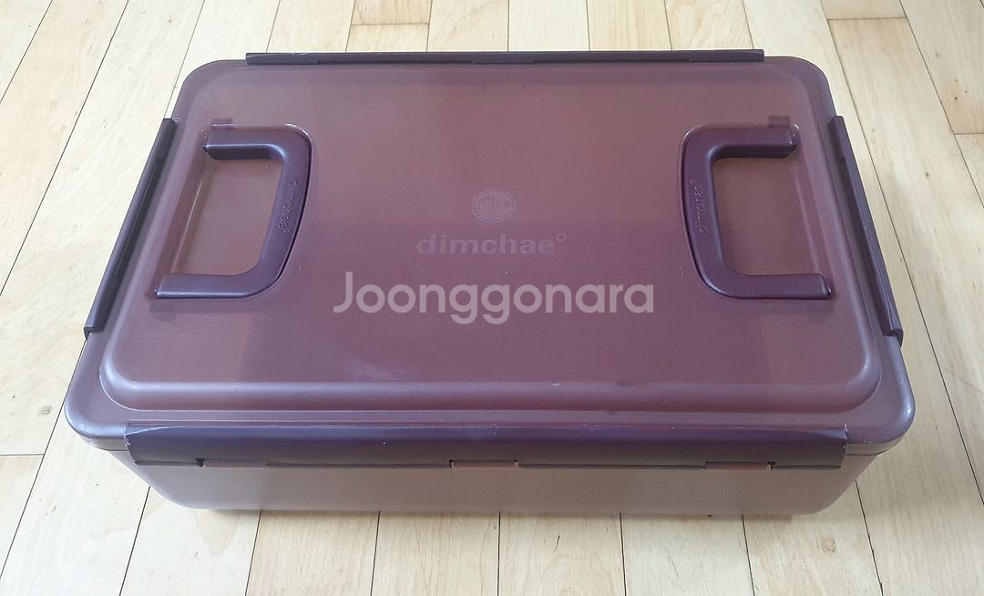 딤채 김치통 13.3L 용량 4개--2