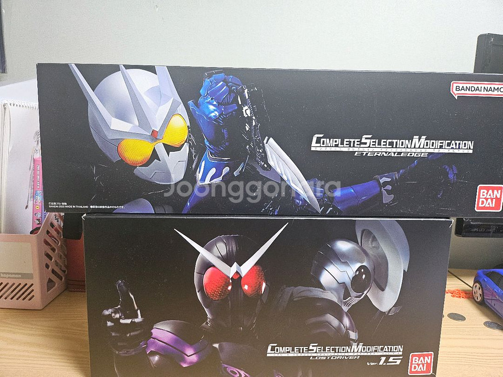 급처)가면라이더 더블 CSM 로스트드라이버1.5& 이터널엣지--0