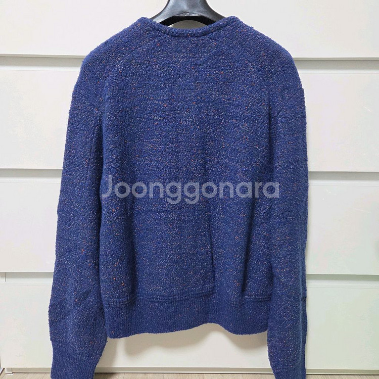 더캐시미어 믹스드 플랩 니트 가디건55 랑방 마인 타임--4