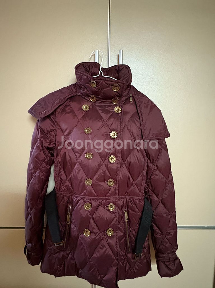 버버리브릿 패딩 s사이즈--0