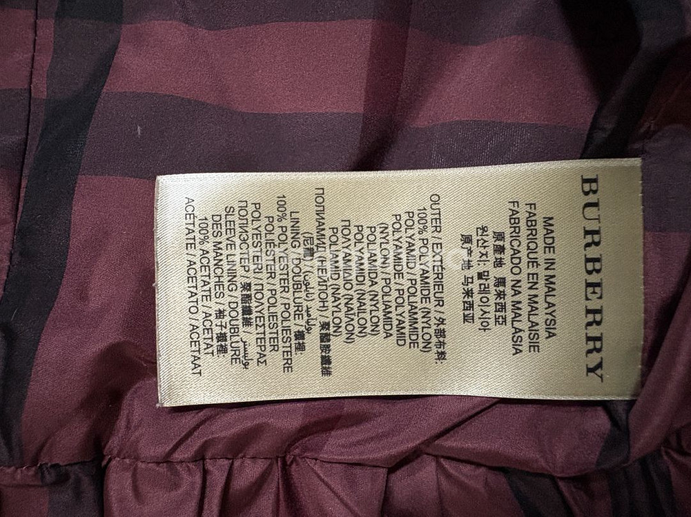 버버리브릿 패딩 s사이즈--6