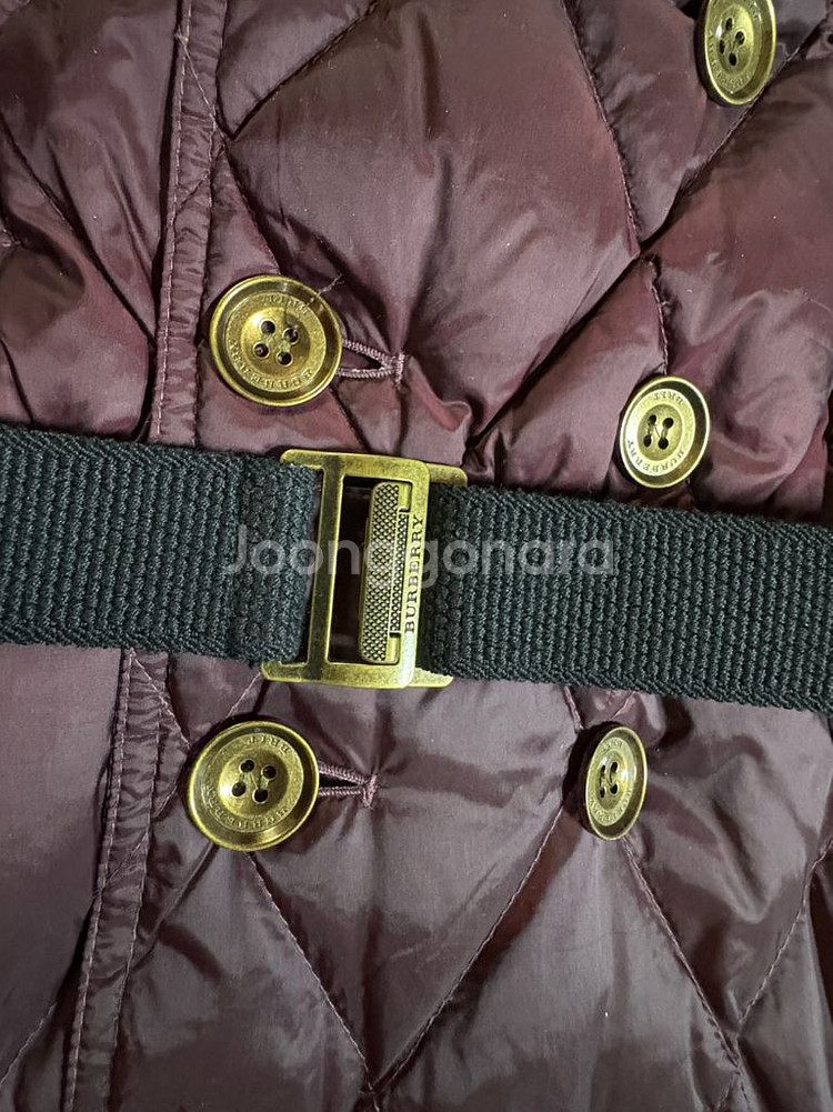 버버리브릿 패딩 s사이즈--3
