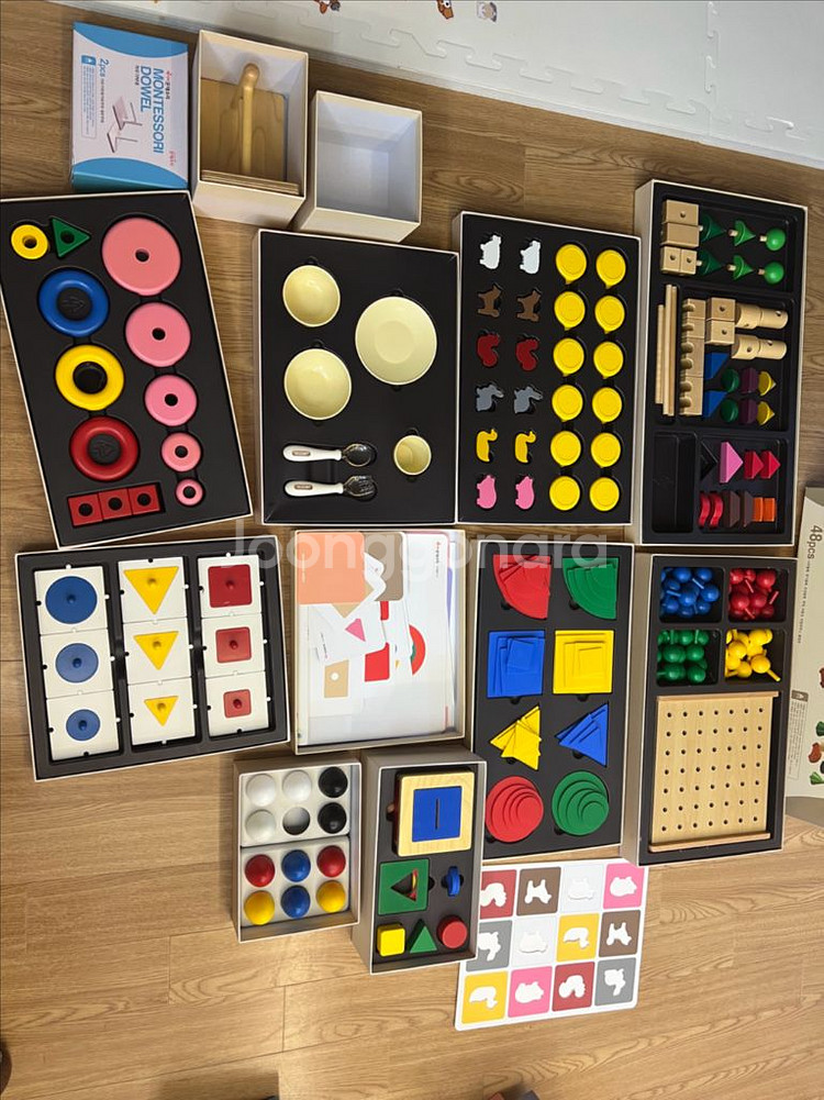 베이비 몬테소리 교구 세트--1