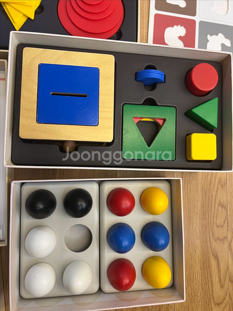 베이비 몬테소리 교구 세트--4