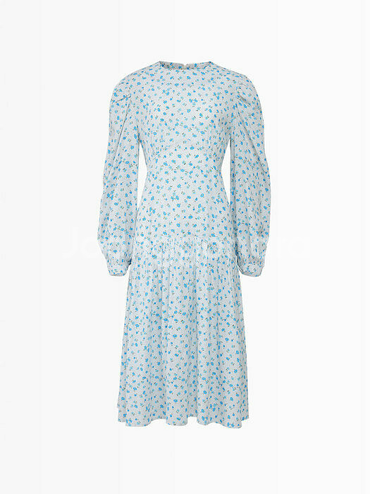 미착용) 랭앤루 데라 플라워 롱 원피스 화이트 봄가을--1