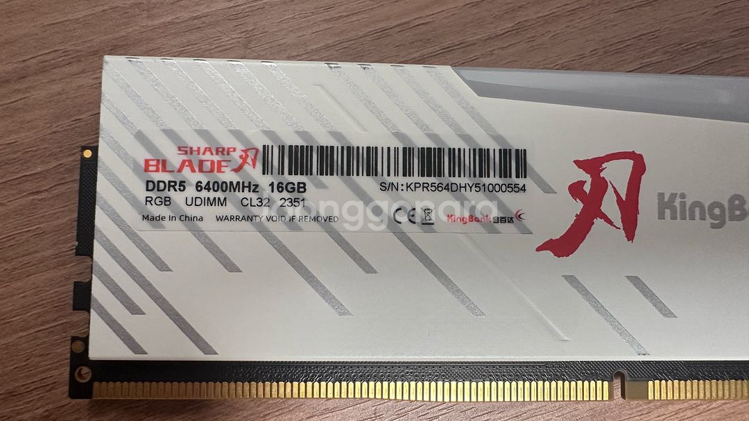 DDR5 6400MHz cl32 32GB 게이밍 메모리--1