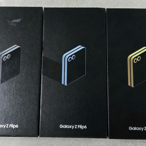갤럭시 Z플립6_256G 단순개봉 자급제 [71.9만]