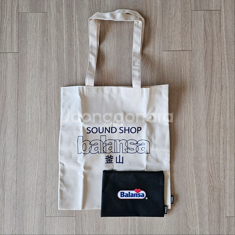 새제품) 발란사 부산 에코백 파우치 세트 미사용 Balansa--0