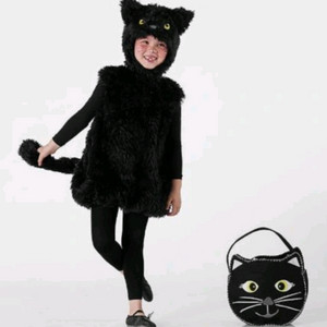 포터리반 키즈 고양이 블랙캣 코스튬 이미지