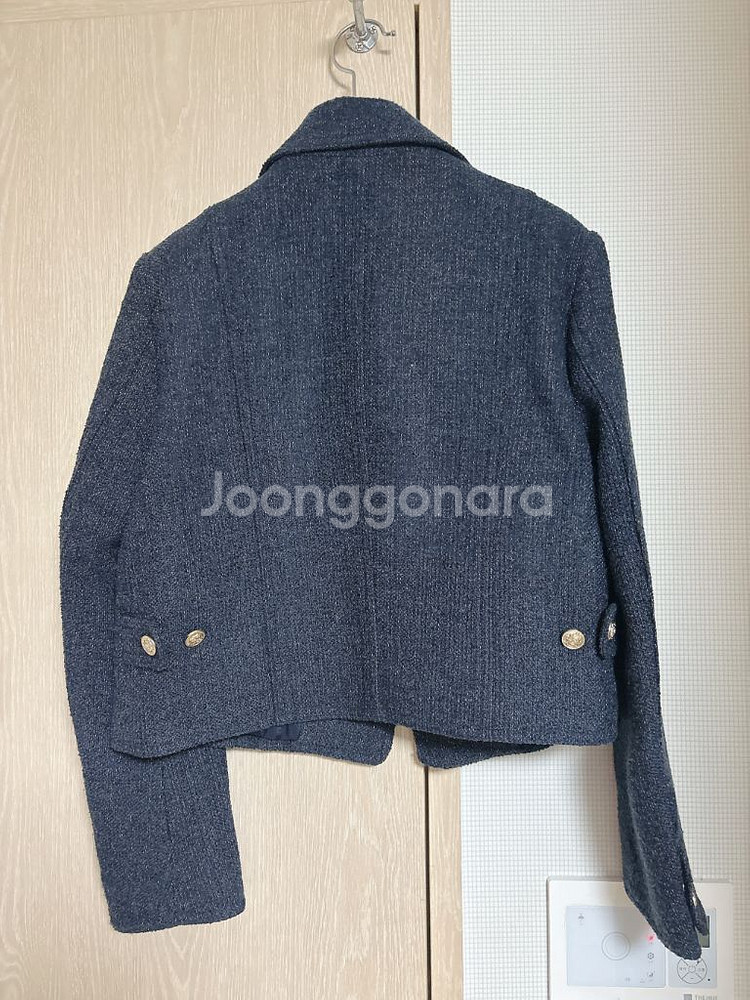 룩캐스트 에밀리 트위드자켓 S--5