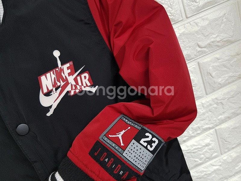 나이키 조던 패딩 야구점퍼 키즈130 (6~7세 118-122cm)--1