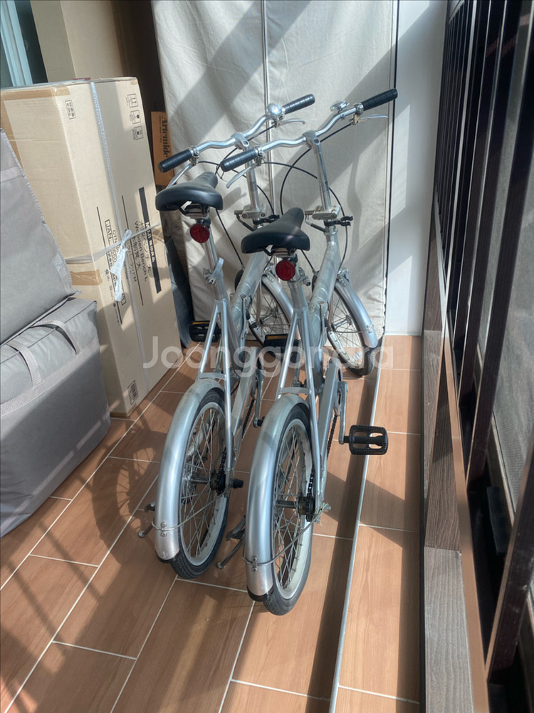 무인양품 MUJI 접이식 자전거 (2대)--0