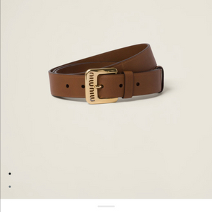 miu miu 미우미우 나파 레더 벨트