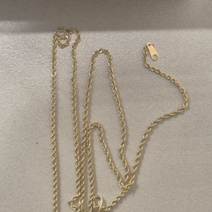 14k 로프체인 목걸이