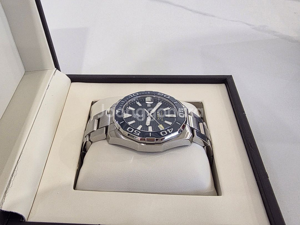 태그호이어 아쿠아레이서 WAY201B 청판오토 43MM--4