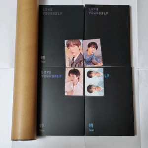 포스터 포카O 방탄 럽셀 전 티어 TRAR 진 드볼