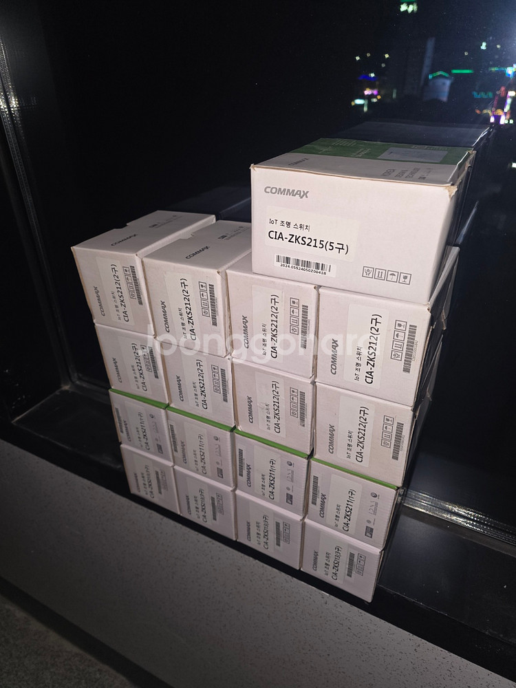 코맥스 IoT 2선식 1구~5구 스위치 (CIA-ZKS211 / ZKS212 / ZKS213 / ZKS215)--3