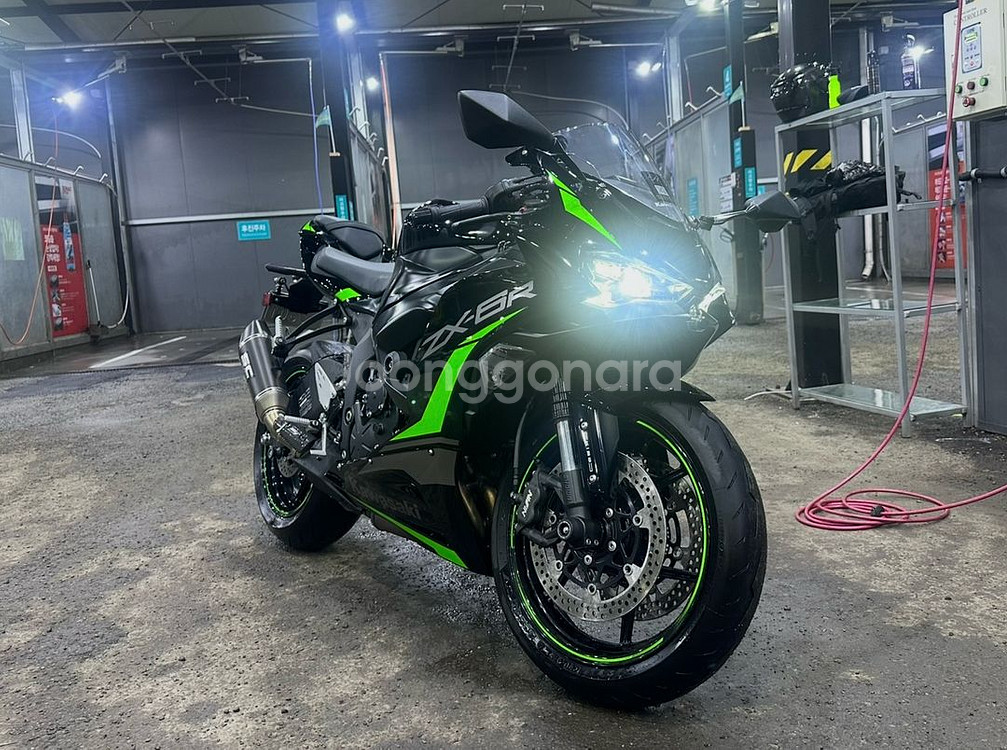 카와사키 ZX6R 스포츠바이크--0